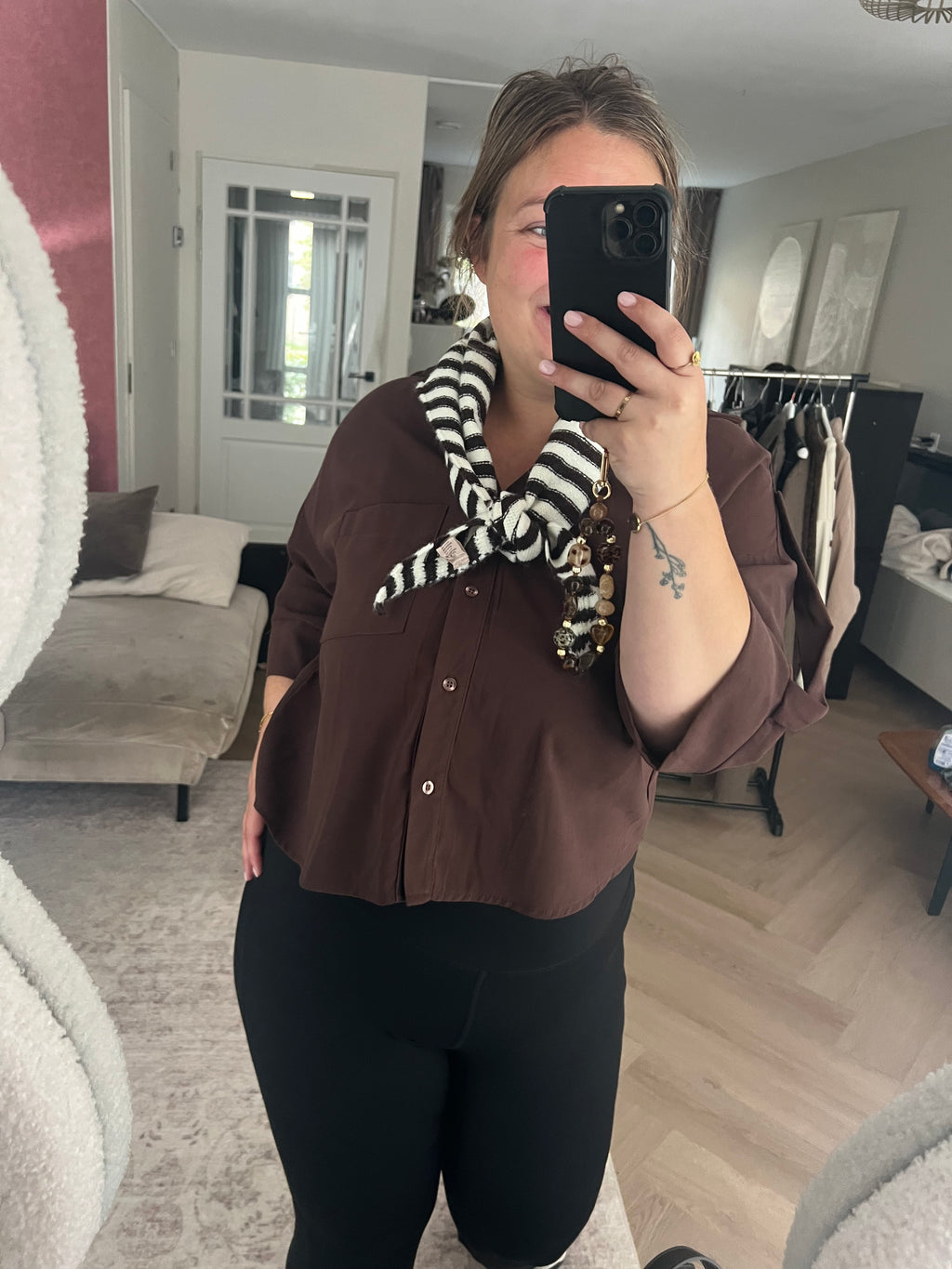 Blouse Claire | Bruin