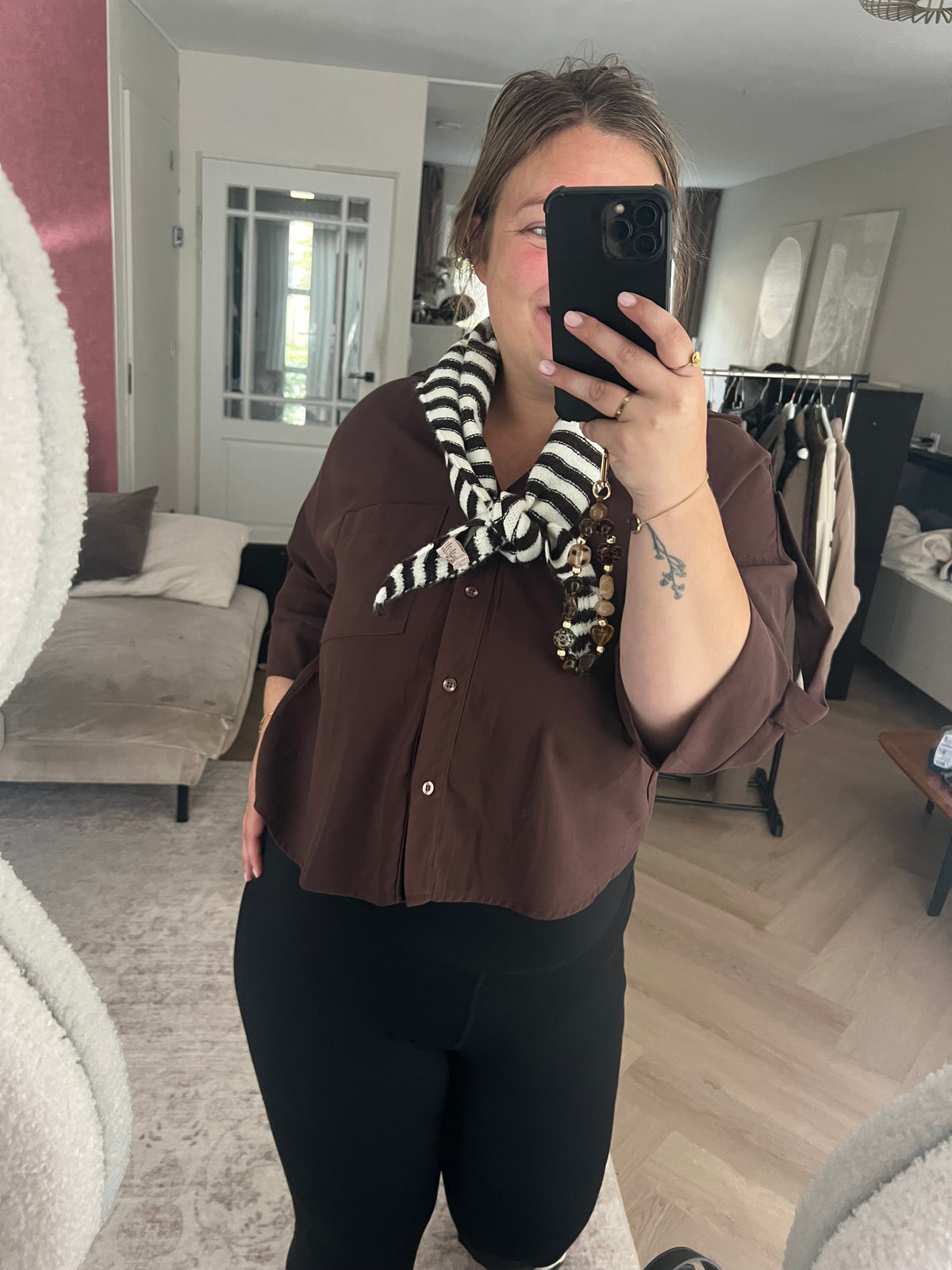 Blouse Claire | Bruin
