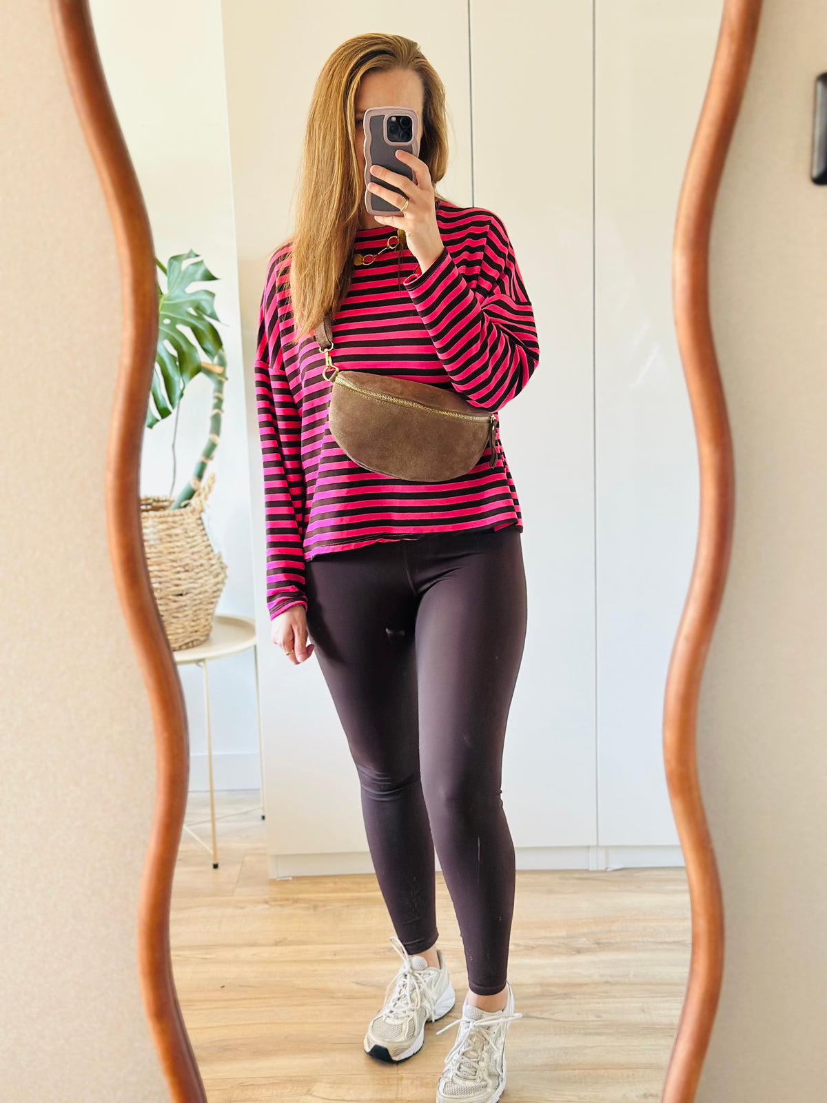 Top Fiene | Roze Bruin
