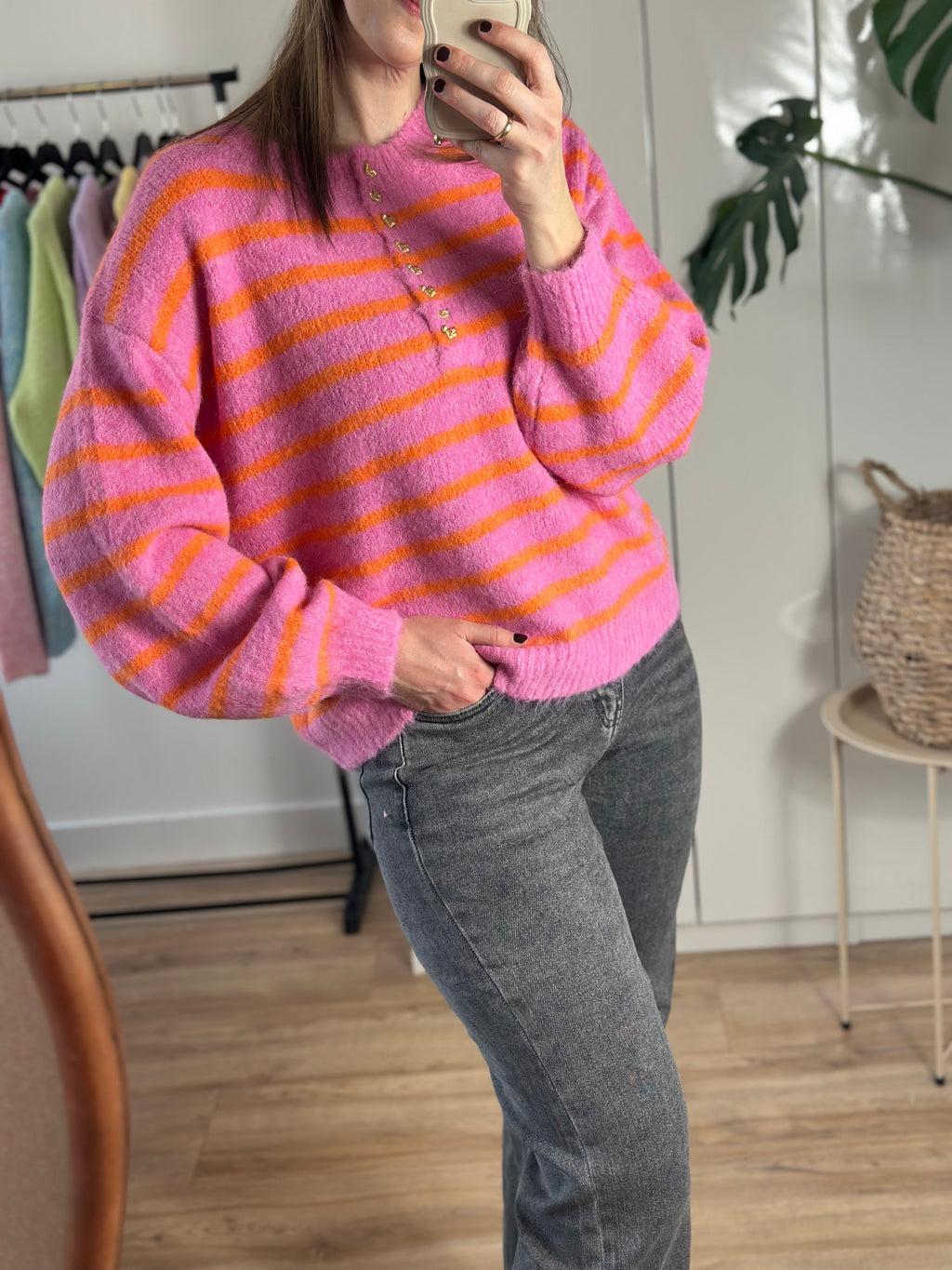 Jeans Sara | Grijs