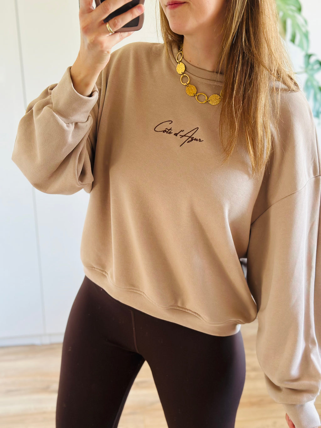 Trui 'Côte d'Azur' | Beige