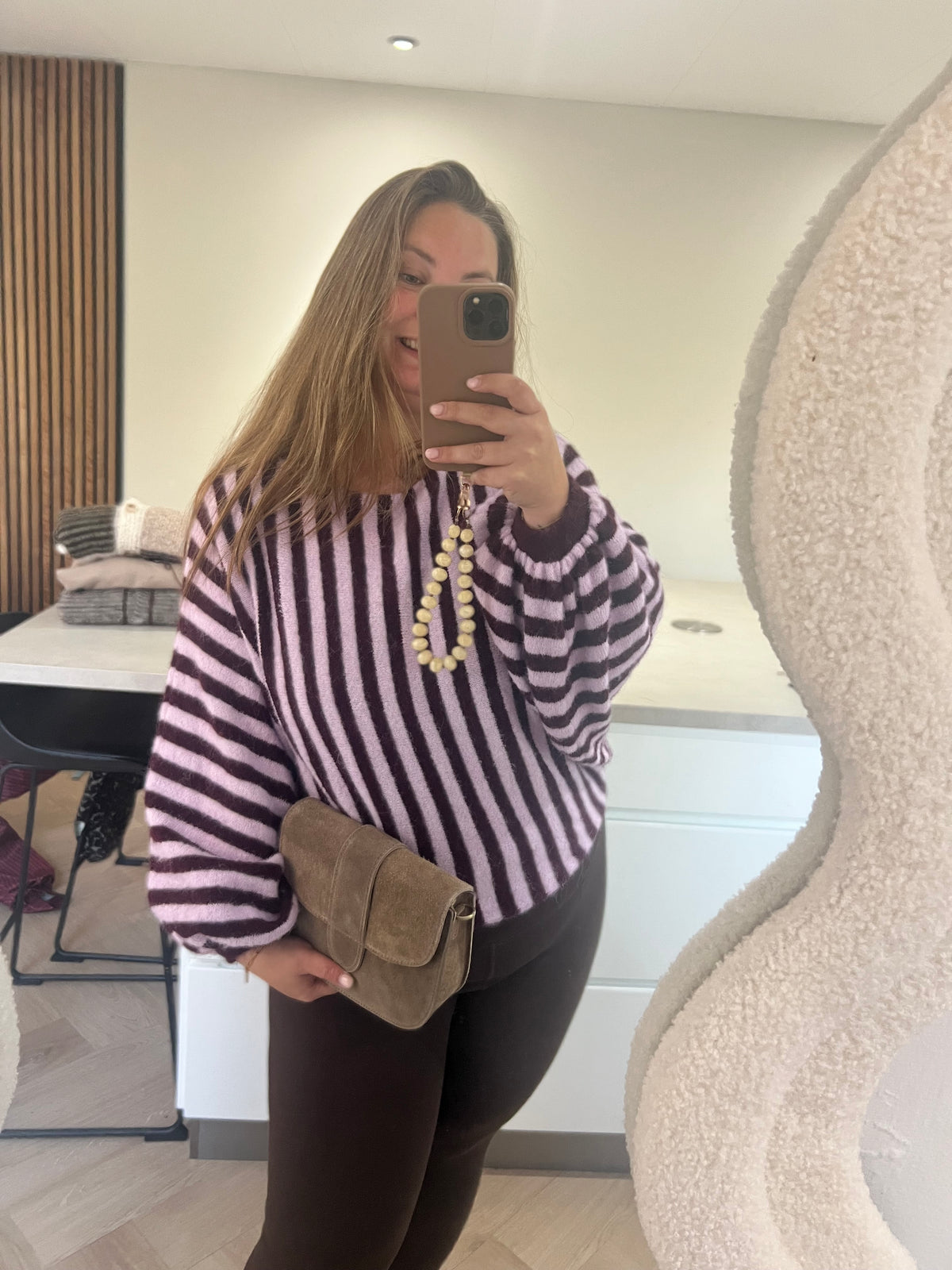 Trui Kae | Roze Paars