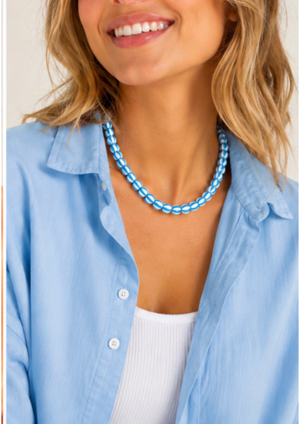 Ketting Mae | Blauw