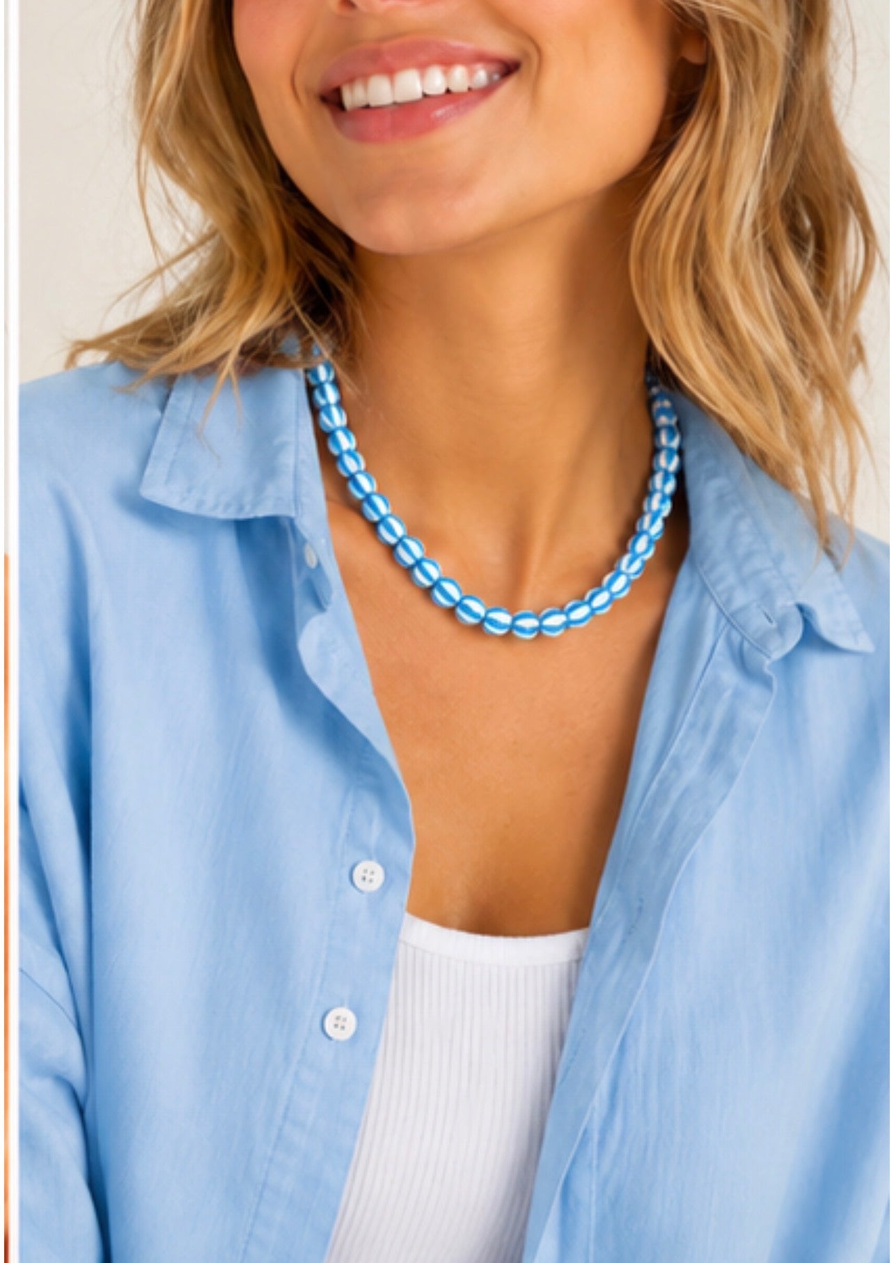 Ketting Mae | Blauw