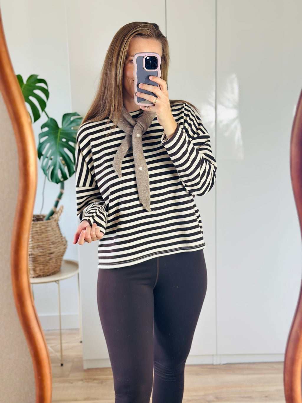 Sjaal Hart | Taupe