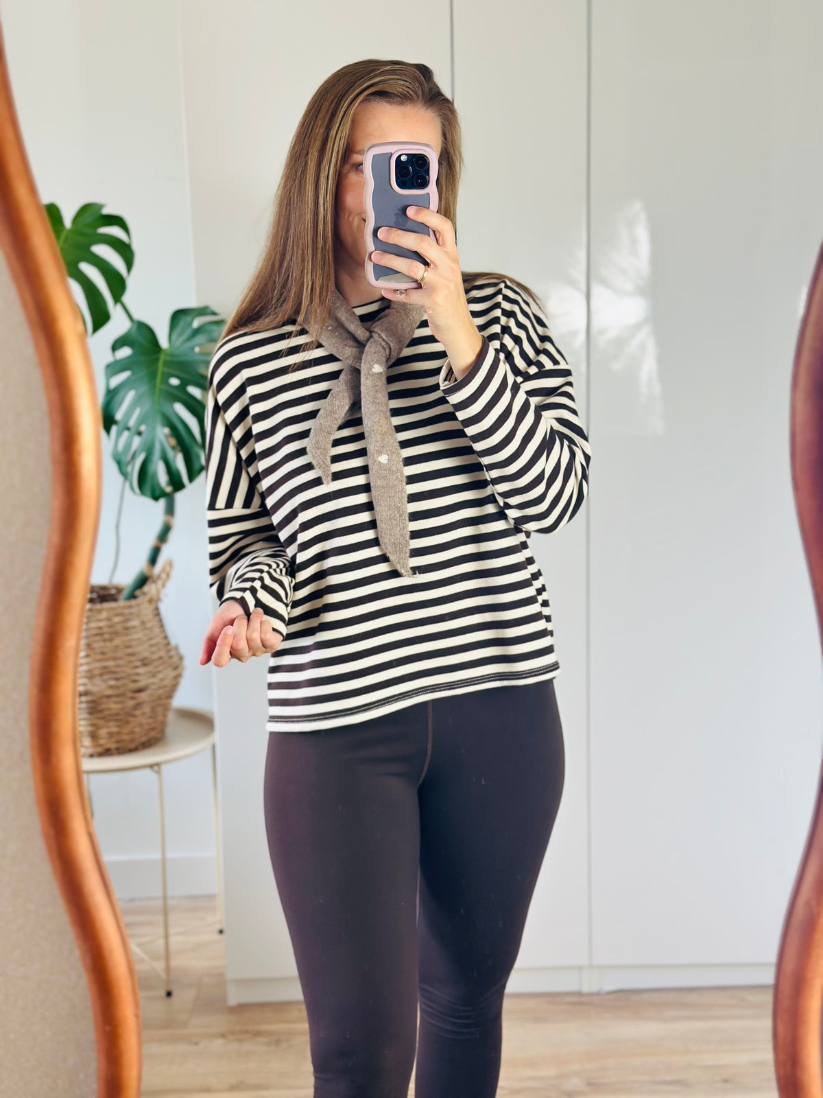 Sjaal Hart | Taupe