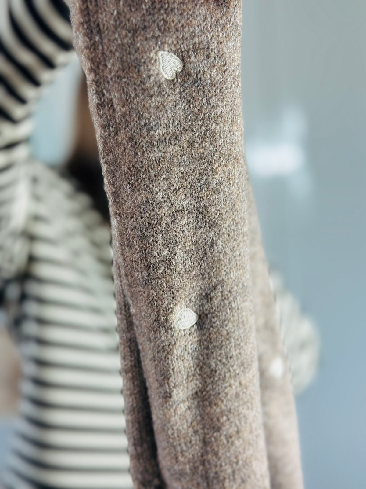 Sjaal Hart | Taupe