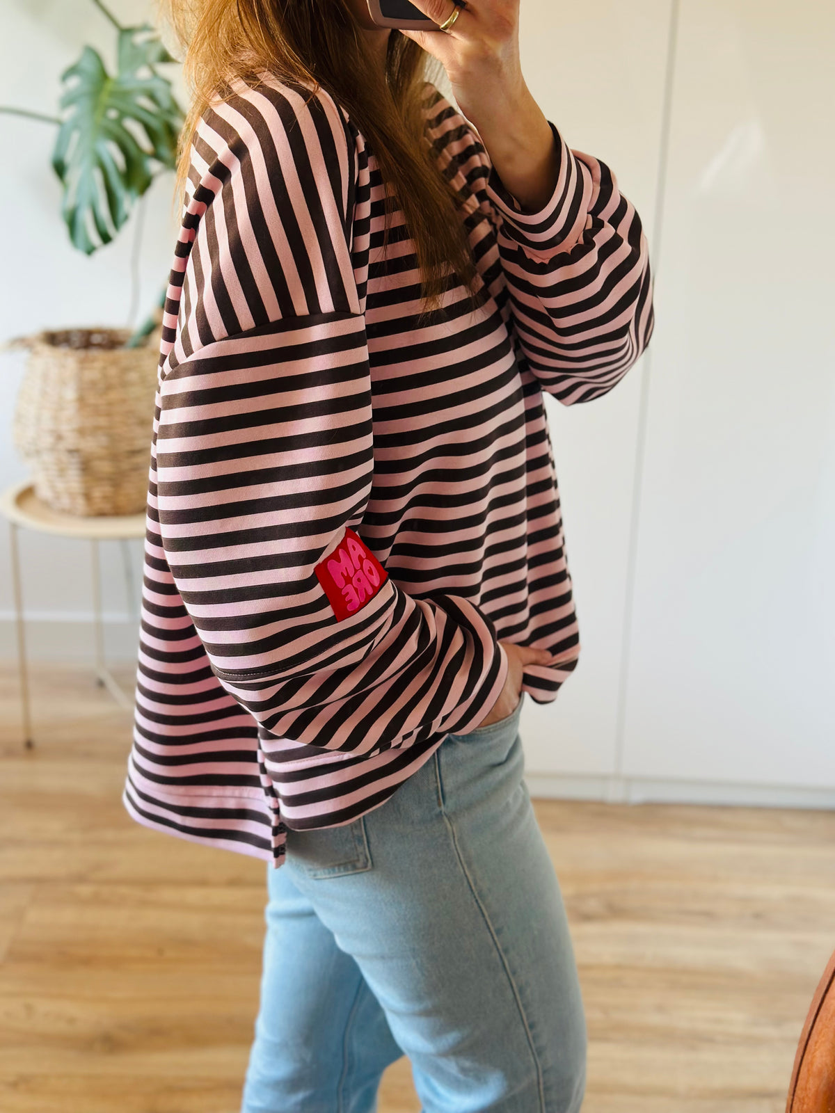 Trui Noa | Roze Bruin