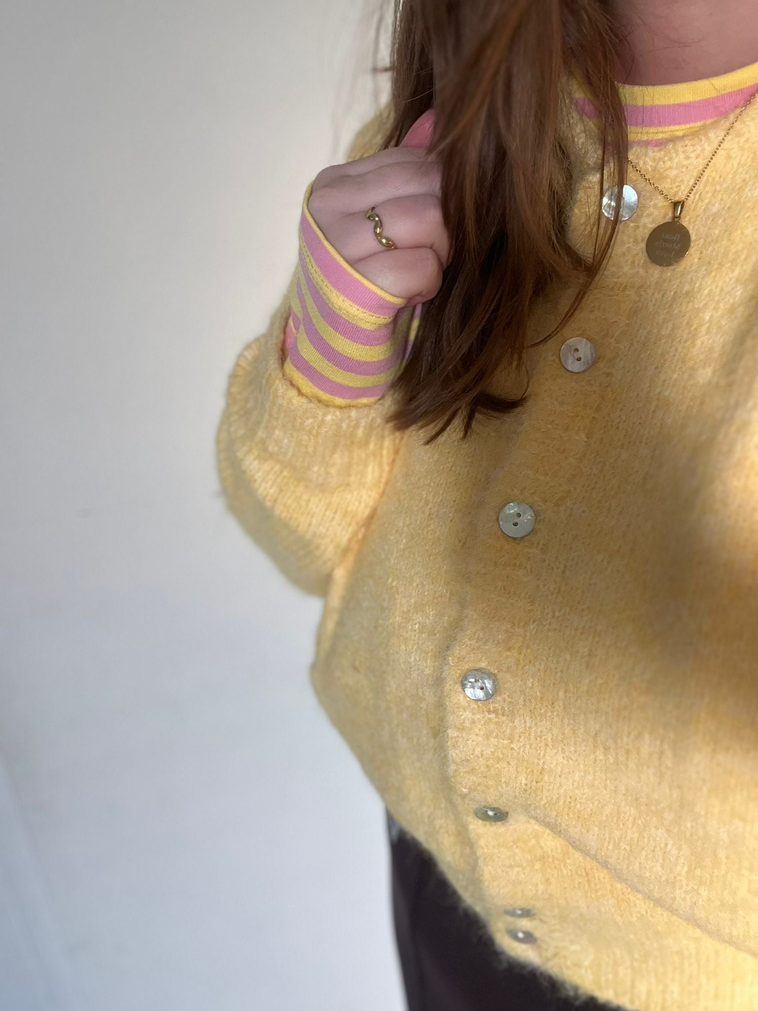 Vest Odilia | Geel