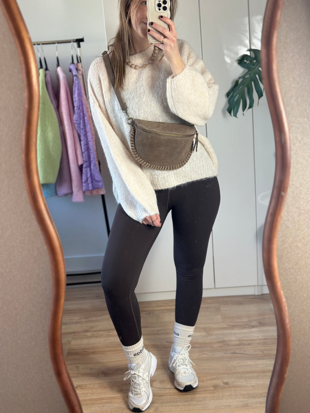 Legging | Donkerbruin