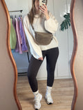 Legging | Donkerbruin