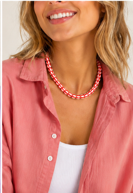 Ketting Mae | Rood