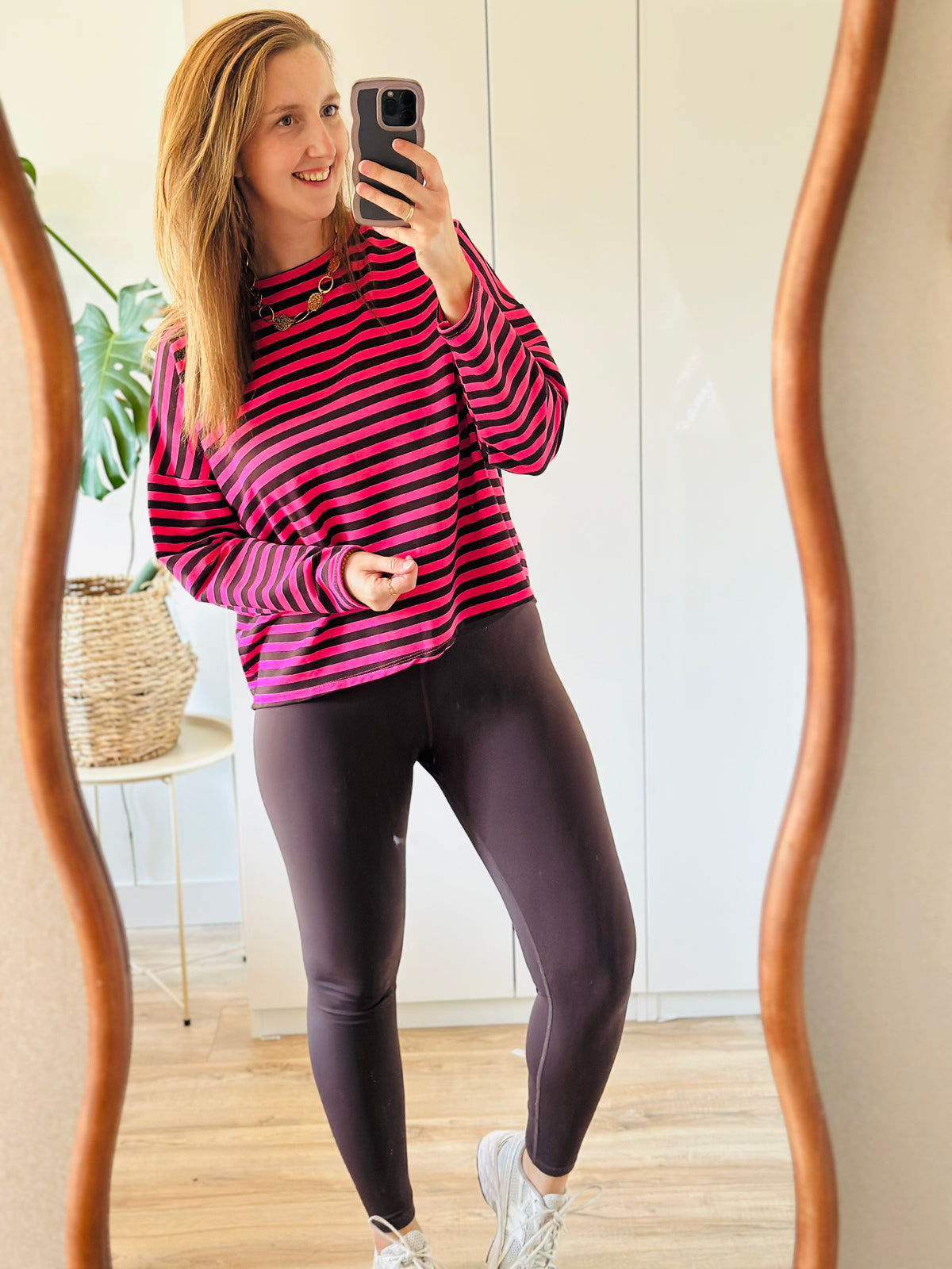 Top Fiene | Roze Bruin