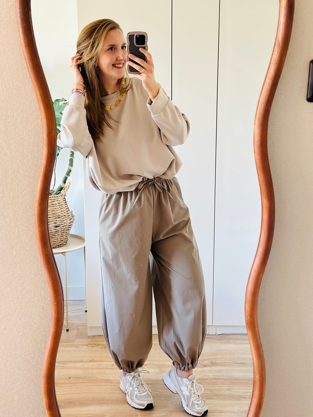 Amy Pants | Taupe