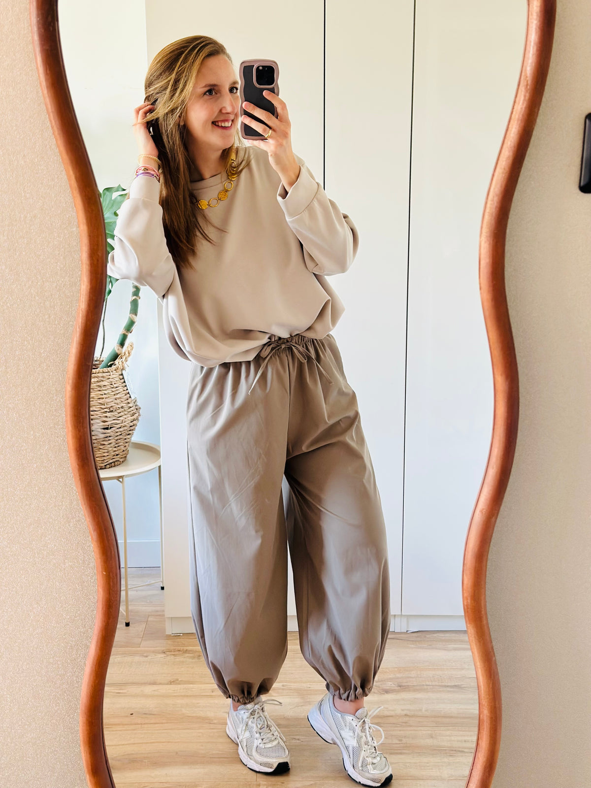 Amy Pants | Taupe