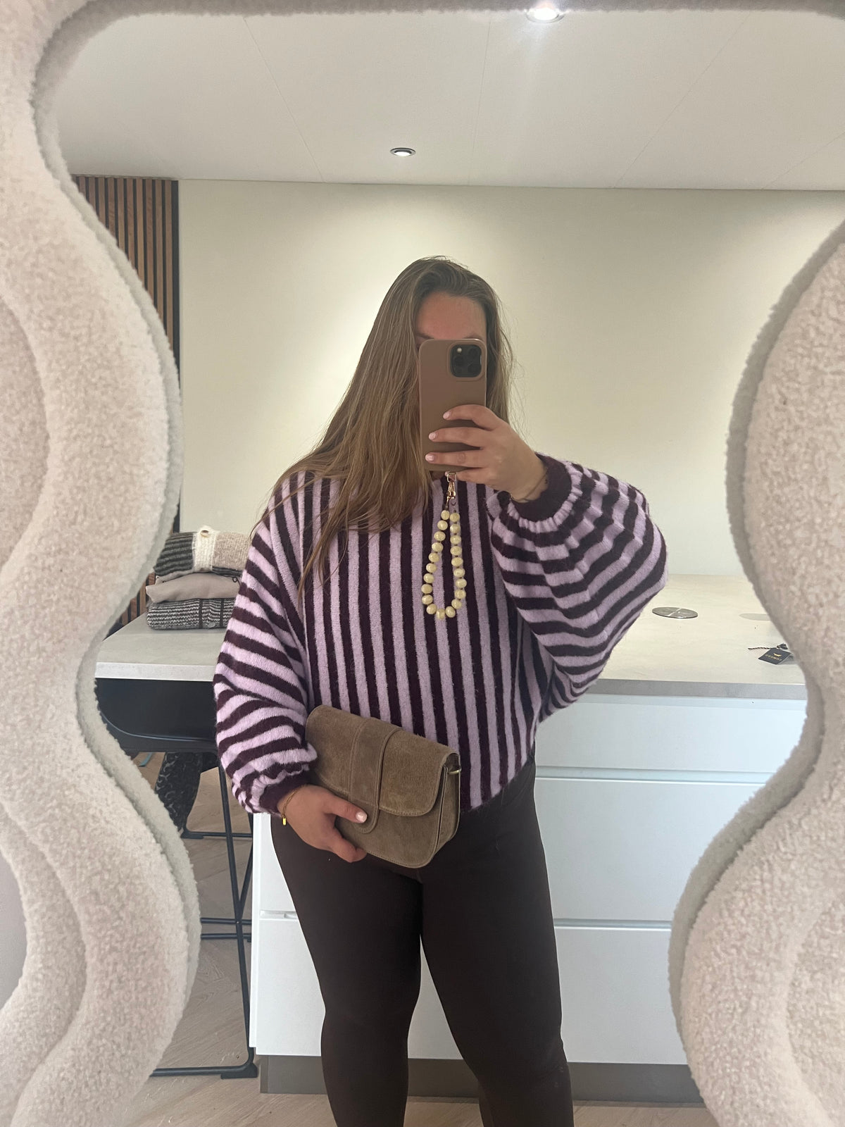Trui Kae | Roze Paars