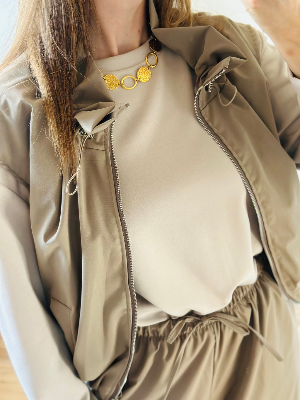 Vest Amy | Taupe