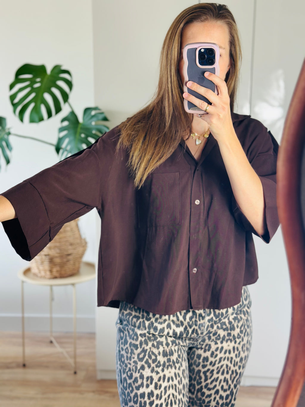Blouse Claire | Bruin