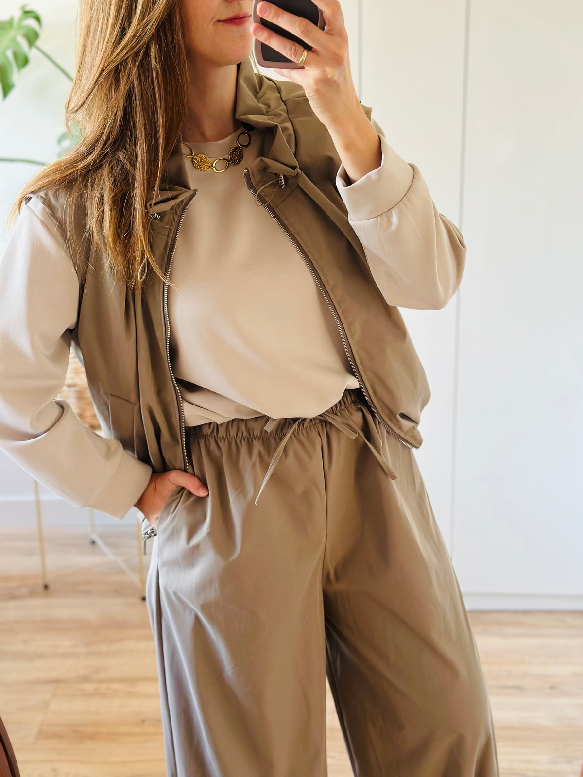 Vest Amy | Taupe