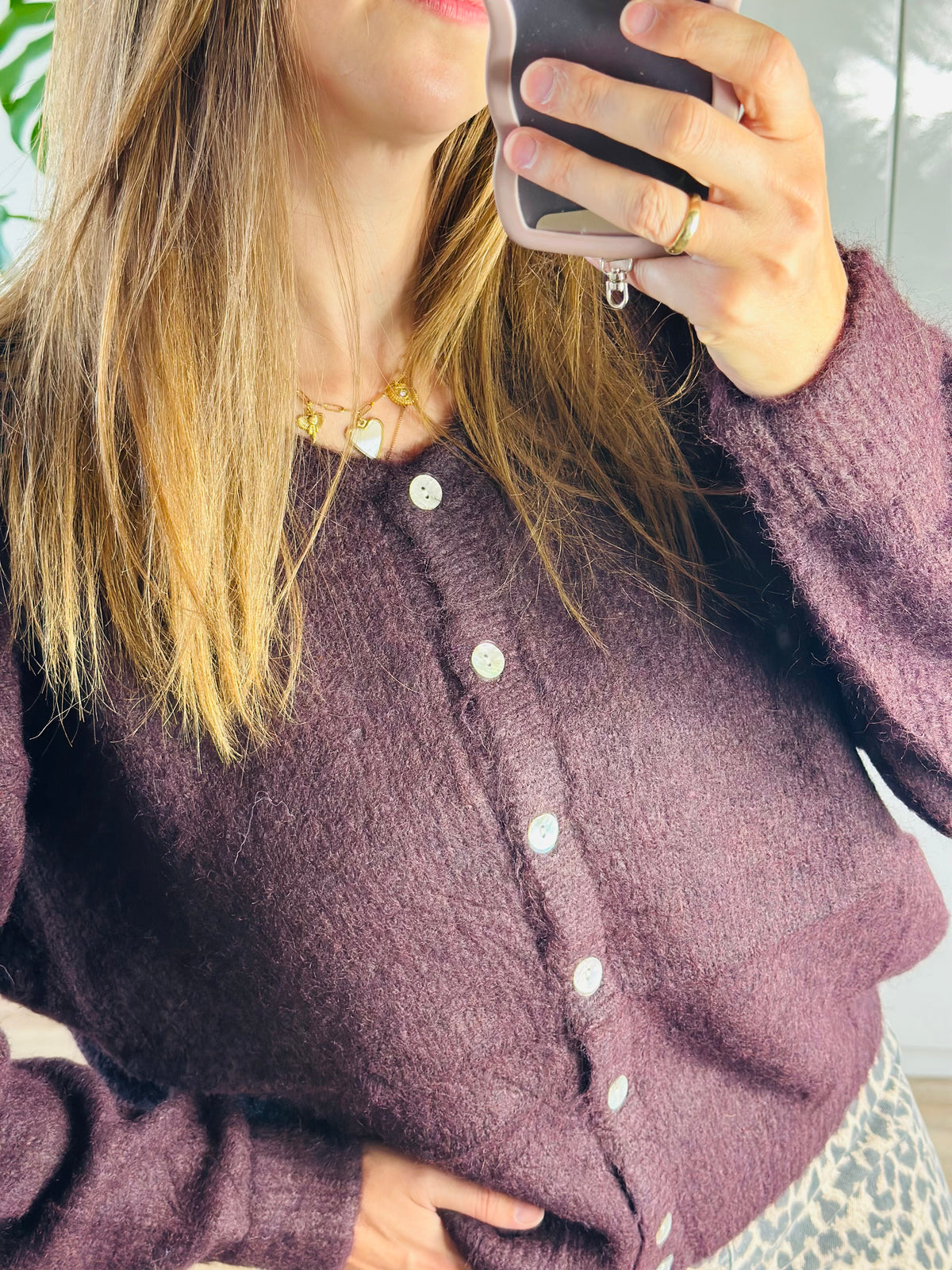 Vest Kyra | Plum